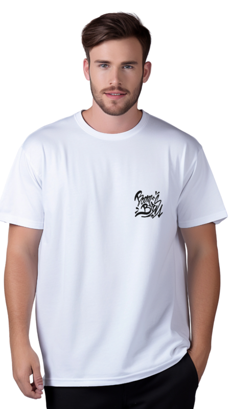 Black and White Minimalist T-Shirt Mockup Instagram Story